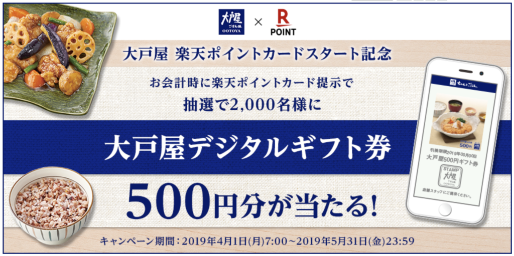 大戸屋デジタルギフト券